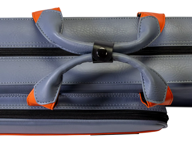 Molinari Retro Flat 3x6 Soft Case - Gray / Orange