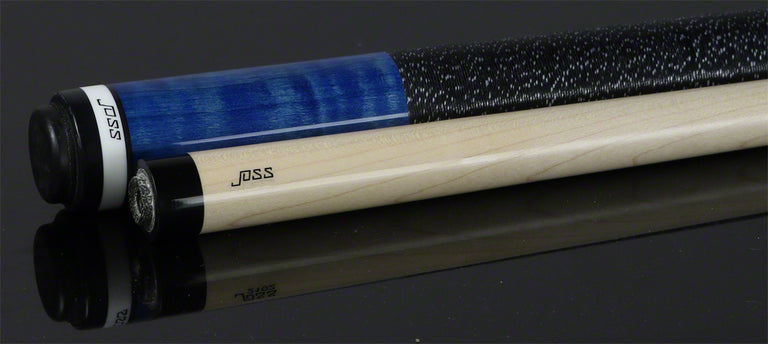 Joss Blue Stained Pool Cue - JC10-01BL