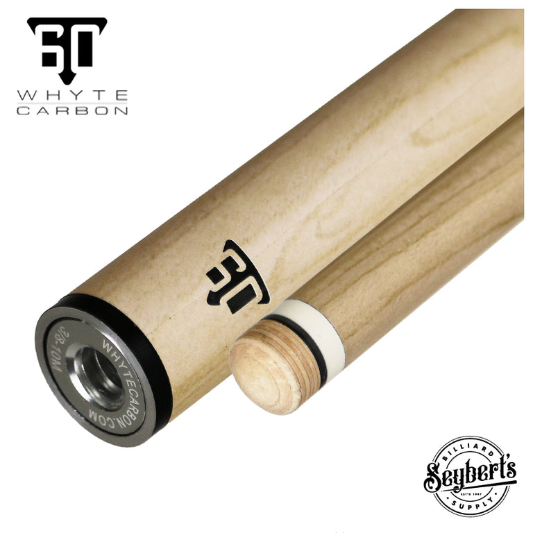 Whyte Carbon Wood Grain Carbon Play Shaft-3/8 x 10 Thread