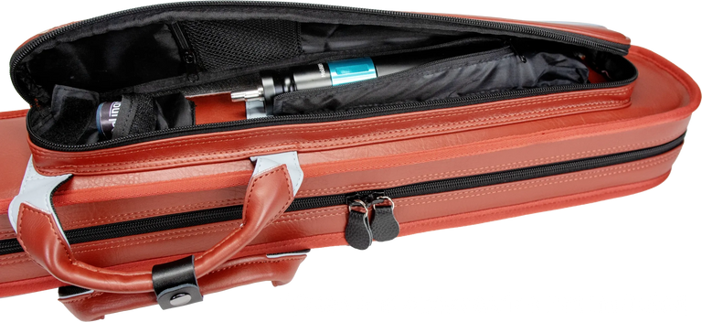 Molinari Retro 2x4 Soft Case - Brown / Light Blue