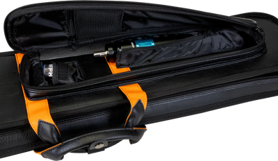 Molinari Classic Butterfly 3x6 Soft Case - Black / Orange