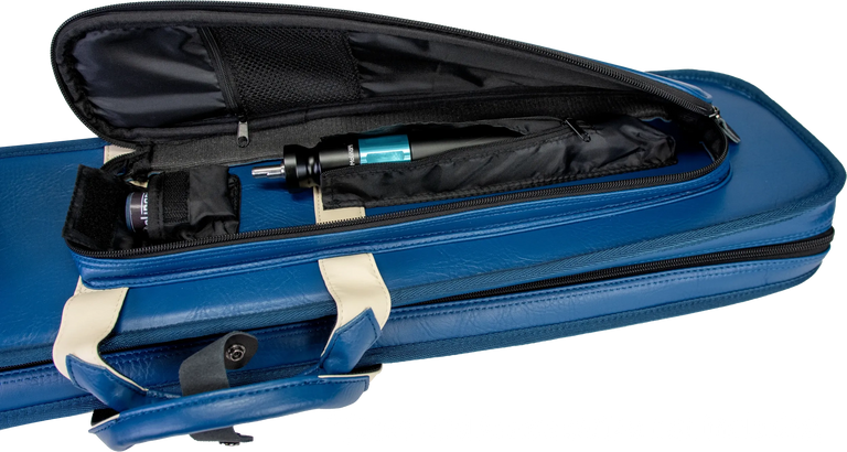 Molinari Retro 3x6 Soft Case - Blue / Biege