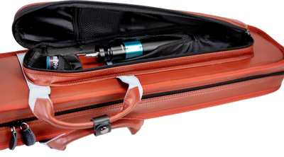 Molinari Retro 3x6 Soft Case - Brown / Light Blue