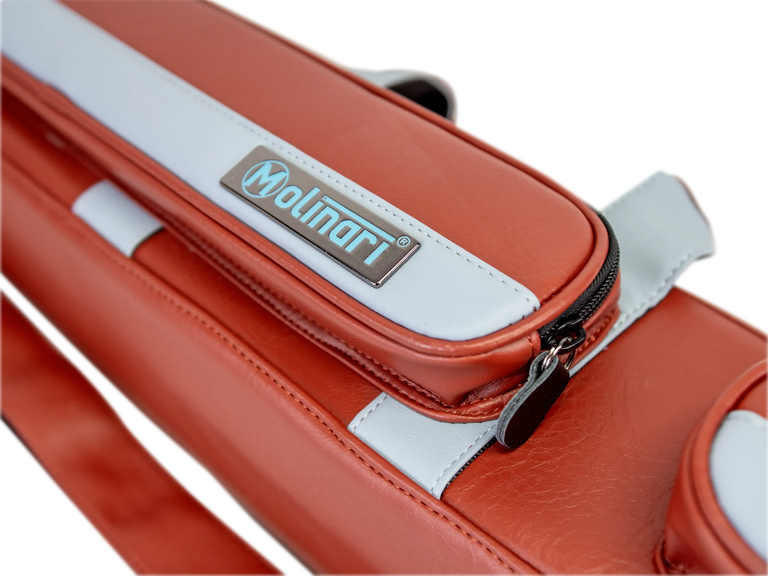 Molinari Flat Butterfly 2x4 Soft Case - Brown / Light Blue