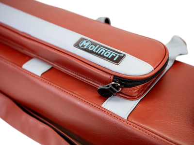 Molinari Retro Flat 3x6 Soft Case - Brown / Light Blue