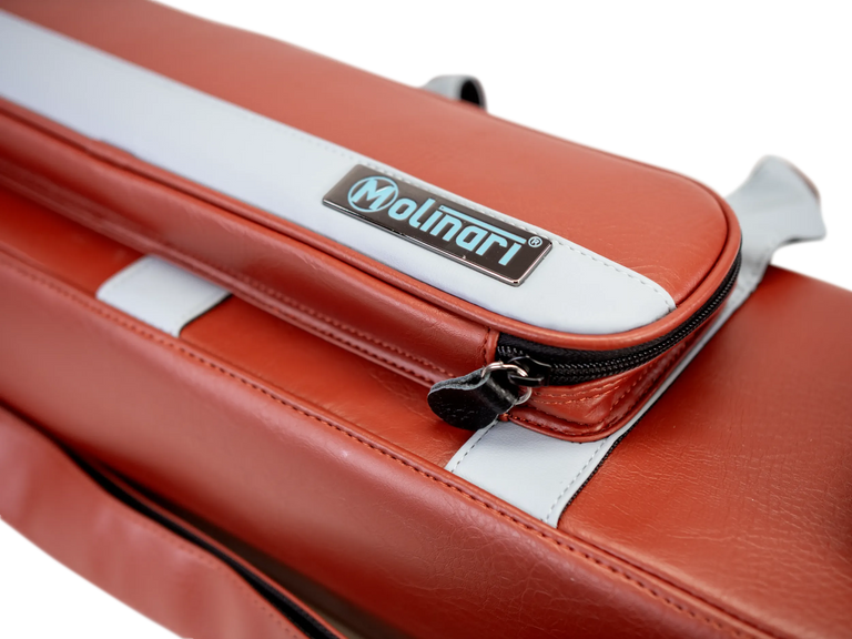 Molinari Retro Flat 3x6 Soft Case - Brown / Light Blue