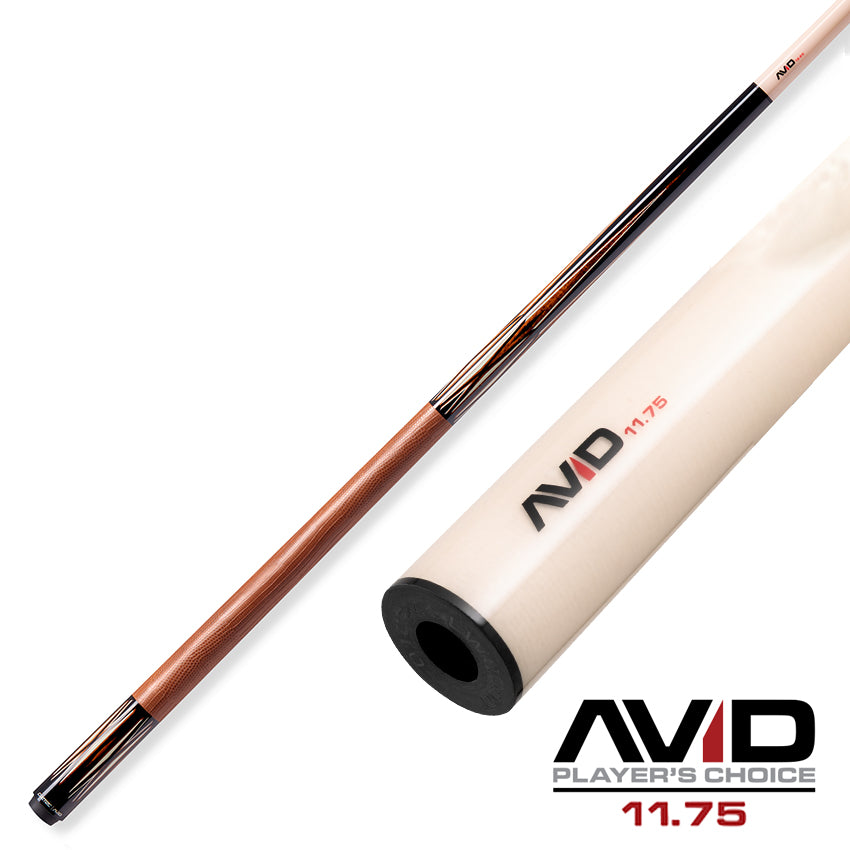 Cuetec Avid Proof Series Black with Whiskey Lizard Wrap Pool Cue