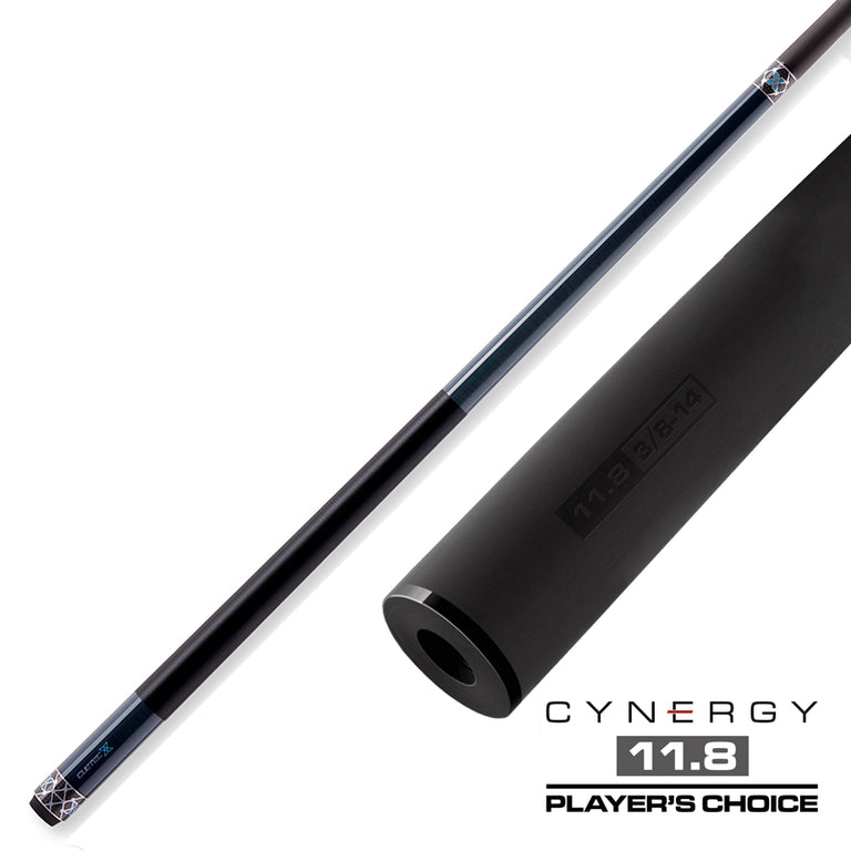 Cuetec Cynergy X Lagoon with Poly Wrap Pool Cue - 95-121U