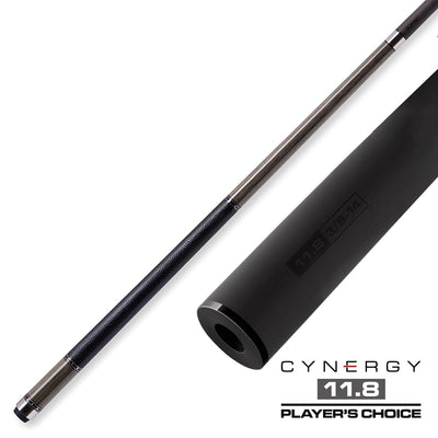 Cuetec Cynergy Truewood Walnut II Leather Wrap Pool Cue - 95-106LTW