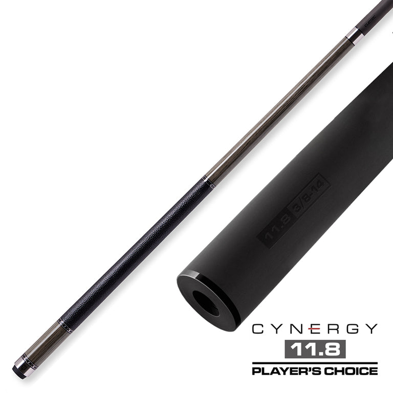 Cuetec Cynergy Truewood Walnut II Leather Wrap Pool Cue - 95-106LTW