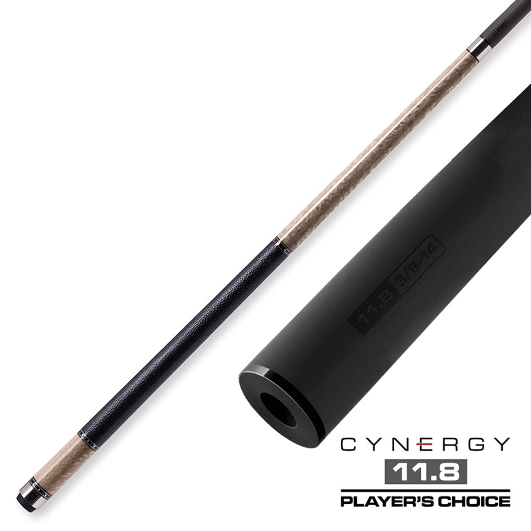 Cuetec Cynergy Truewood Sycamore 2 Leather Wrap Pool Cue - 95-110LTW