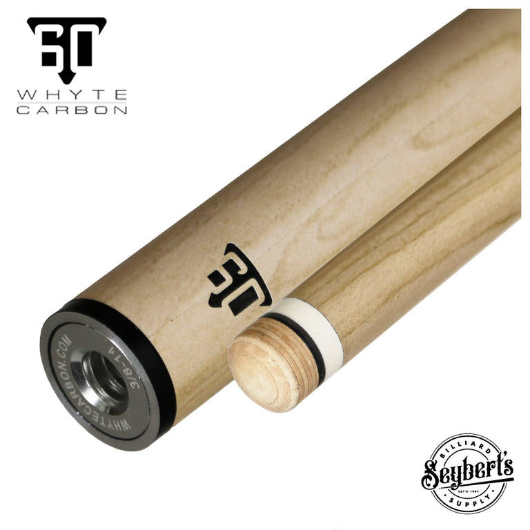 Whyte Carbon Wood Grain Carbon Play Shaft-3/8 x 11 Thread