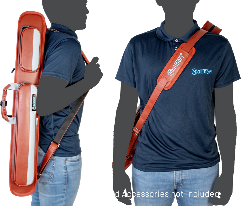 Molinari Retro 2x4 Soft Case - Brown / Light Blue