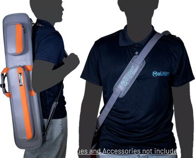 Molinari Retro 3x6 Soft Case - Gray / Orange