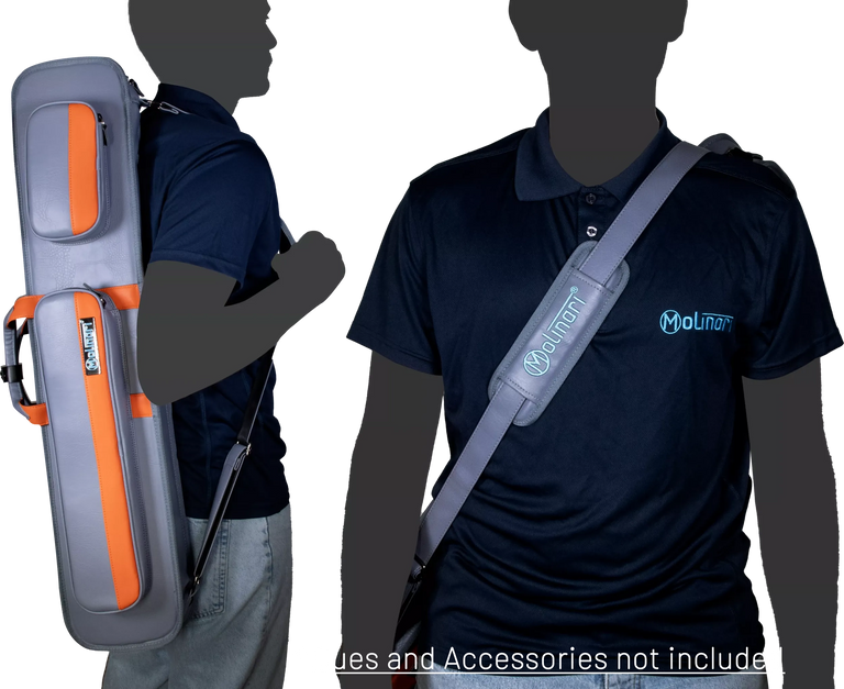 Molinari Retro 3x6 Soft Case - Gray / Orange