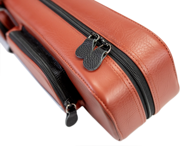 Molinari Flat Butterfly 2x4 Soft Case - Brown / Light Blue