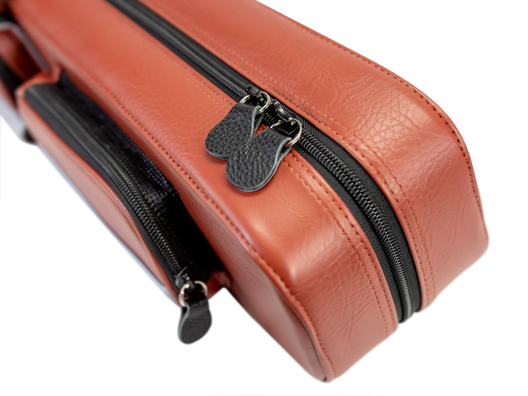 Molinari Flat Butterfly 2x4 Soft Case - Brown / Light Blue