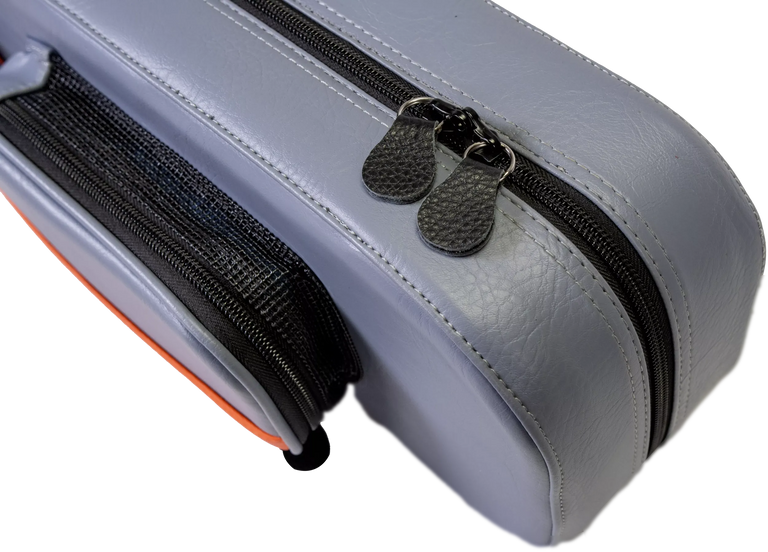 Molinari Retro Flat 3x6 Soft Case - Gray / Orange