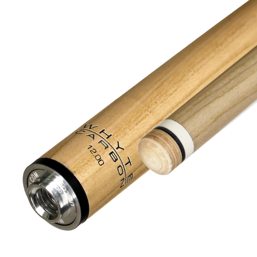 ビリヤード UNLIMITED PLAY SHAFT Triple 60 Whyte Carbon Uni-Loc Thread Wood Grain Carbon Play Shaft