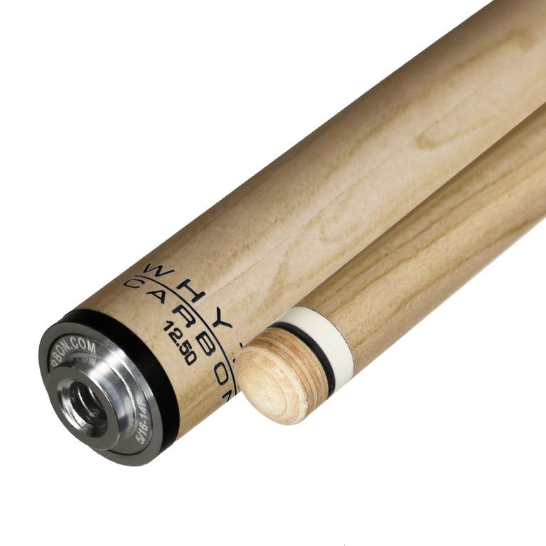 Whyte Carbon Wood Grain Carbon Play Shaft-5/16 x 14 Pilot Thread