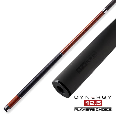 Cuetec Cynergy Truewood Leopard II Leather Wrap Play Cue - 95-108LTW