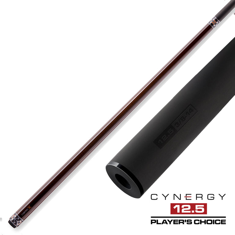 Cuetec Cynergy X Amber No-Wrap Pool Cue - 95-122
