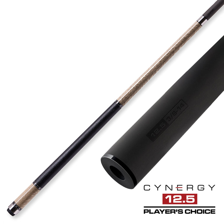 Cuetec Cynergy Truewood Sycamore 2 Leather Wrap Pool Cue - 95-110LTW