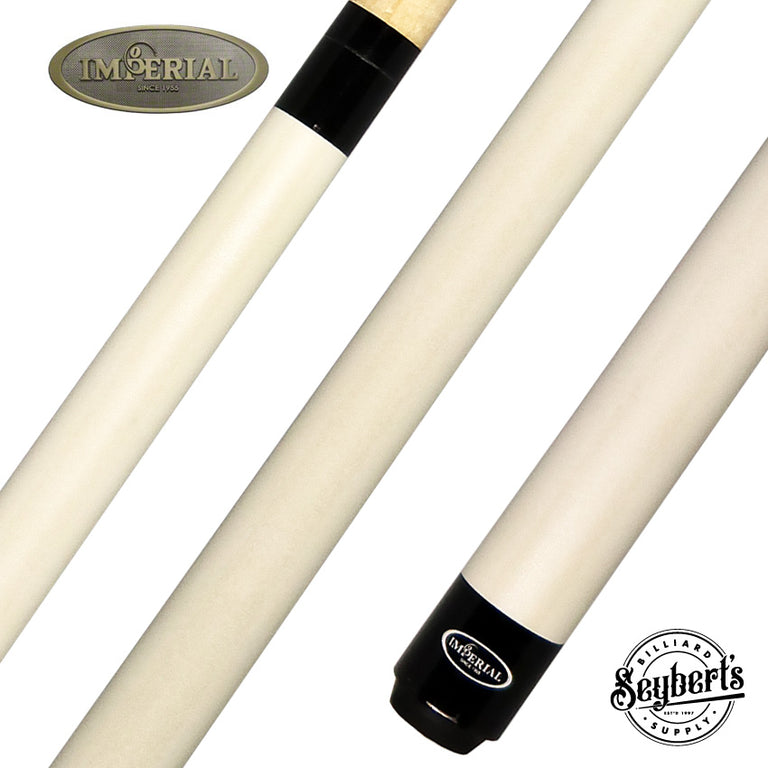 Imperial Premier Pearl White Pool Cue with No-Wrap