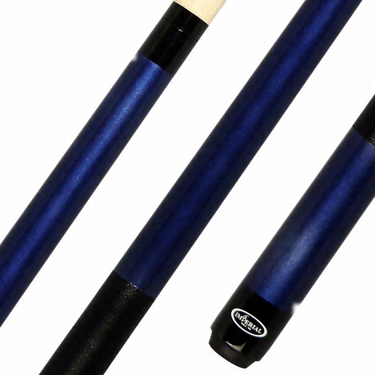 Imperial Premier Blue Linen Wrap Pool Cue - 13-752LW