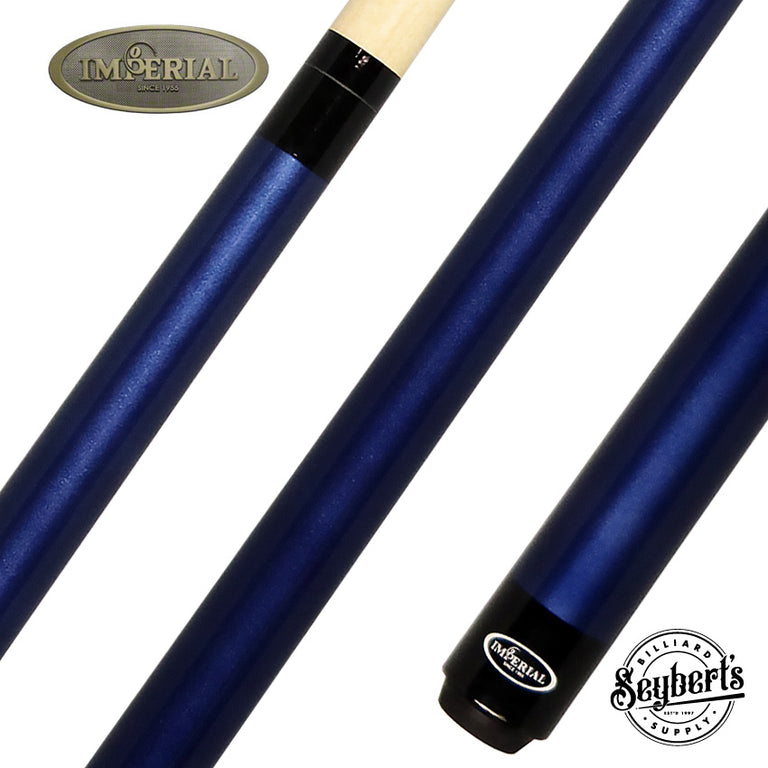 Imperial Premier Blue Pool Cue with No-Wrap