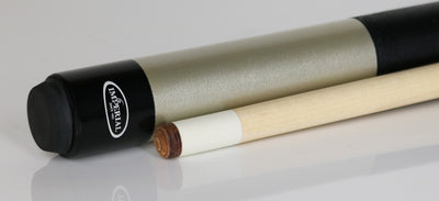 Imperial Premier Grey Pool Cue with Linen Wrap