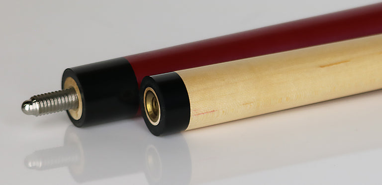 Imperial Premier Red Pool Cue with Linen Wrap