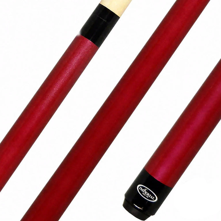 Imperial Premier Red No-Wrap Pool Cue - 13-754NW