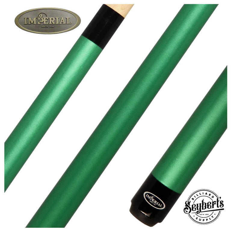 Imperial Premier Green Pool Cue with No-Wrap