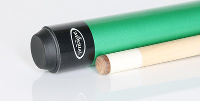 Imperial Premier Green Pool Cue with No-Wrap