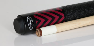 Imperial Chevron Pink Pool Cue