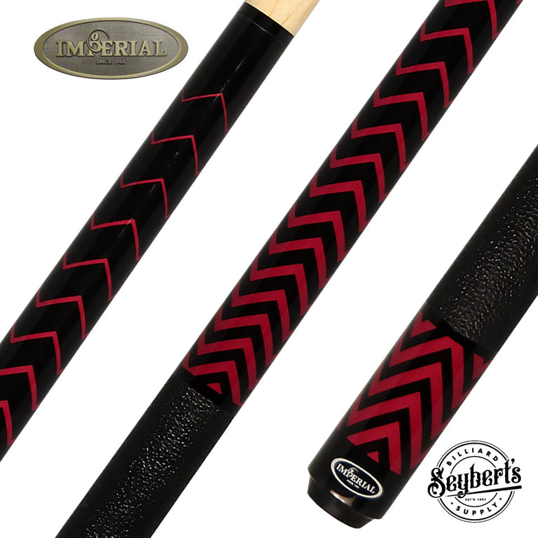 Imperial Chevron Pink Pool Cue