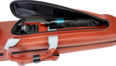 Molinari Retro Flat 3x6 Soft Case - Brown / Light Blue