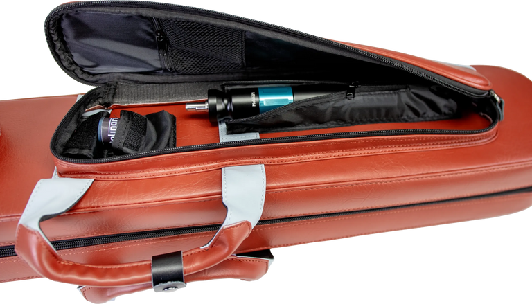 Molinari Retro Flat 3x6 Soft Case - Brown / Light Blue