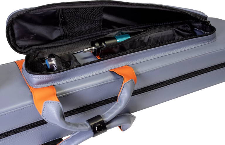 Molinari Retro Flat 3x6 Soft Case - Gray / Orange