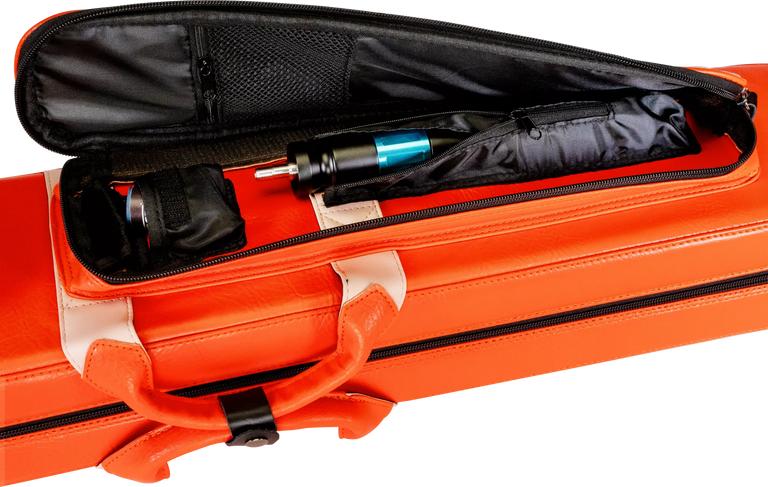 Molinari Retro Flat 3x6 Soft Case - Orange / Light Pink