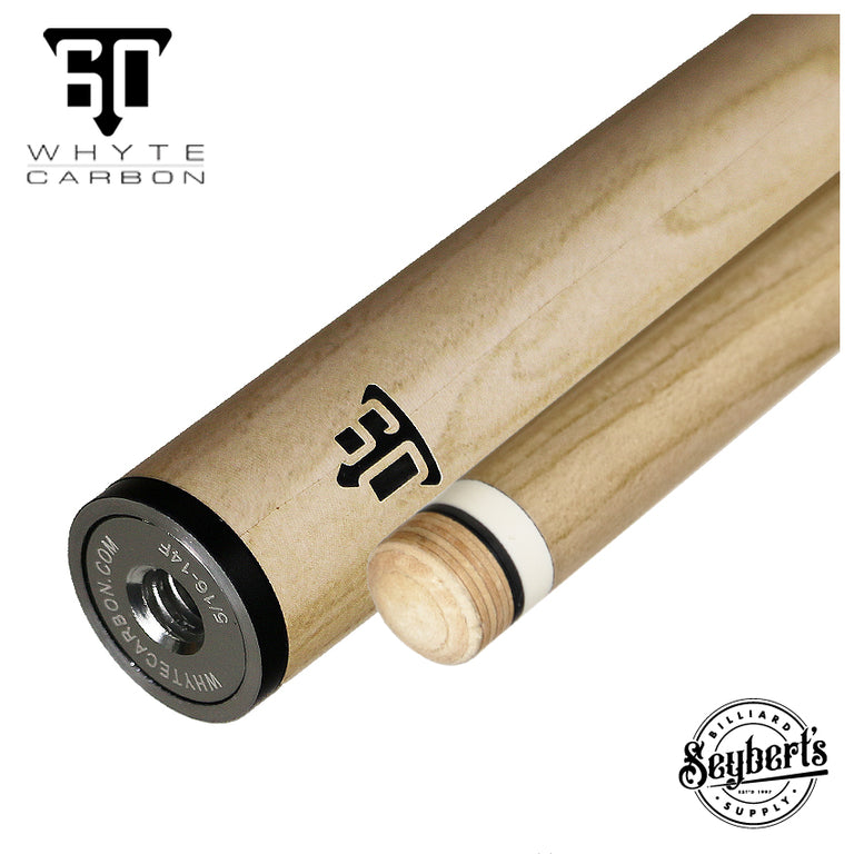 Whyte Carbon Wood Grain Carbon Play Shaft-5/16 x 14 Thread