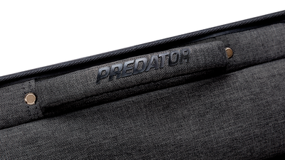 Predator Urbain Dark Gray Top Zip 2x4 Hard Pool Cue Case - PREU2X4DGRYH