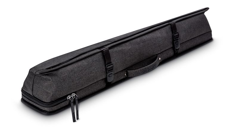 Predator Urbain Dark Gray Top Zip 2x4 Hard Pool Cue Case - PREU2X4DGRYH
