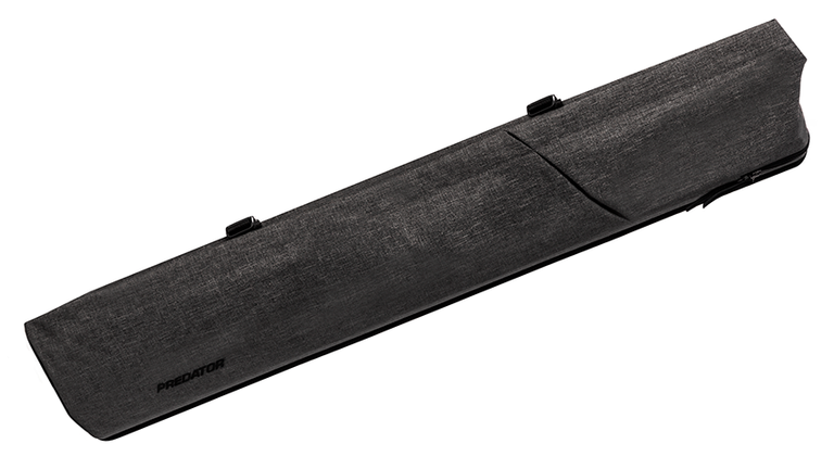 Predator Urbain Dark Gray Top Zip 2x4 Hard Pool Cue Case - PREU2X4DGRYH
