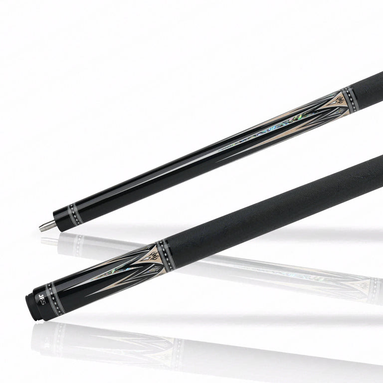 JFlowers Valen Luxe Pool Cue with Elephant Wrap and Carbon Shaft