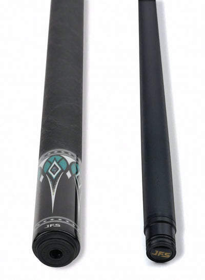 JFlowers Valen Flow Pool Cue with Elephant Wrap and Carbon Shaft