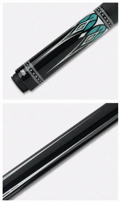 JFlowers Valen Flow Pool Cue with Elephant Wrap and Carbon Shaft