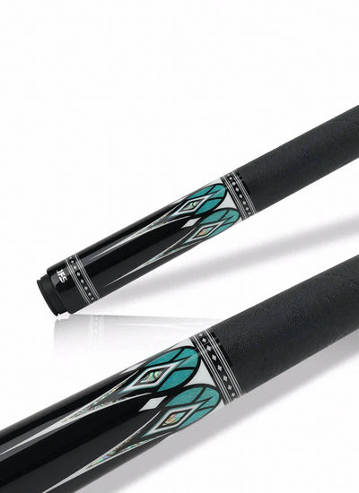 JFlowers Valen Flow Pool Cue with Elephant Wrap and Carbon Shaft