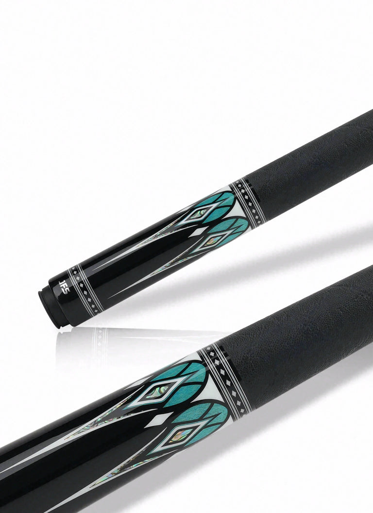 JFlowers Valen Flow Pool Cue with Elephant Wrap and Carbon Shaft